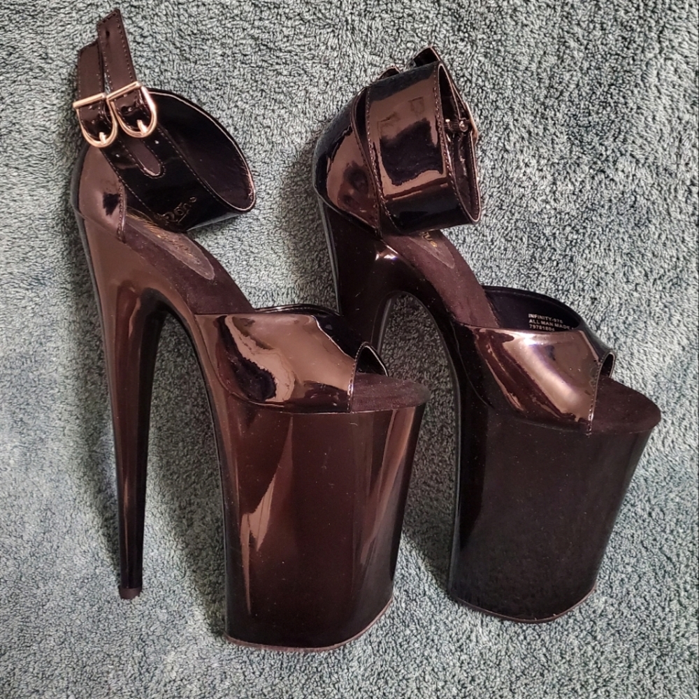 Pleaser Platform Heels Size 7 Black